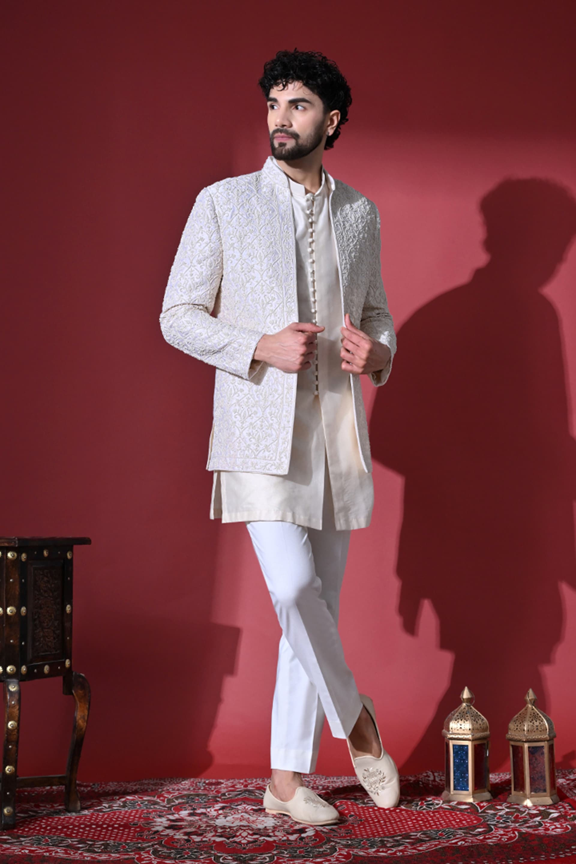 Bandhgala Set 2 look 2