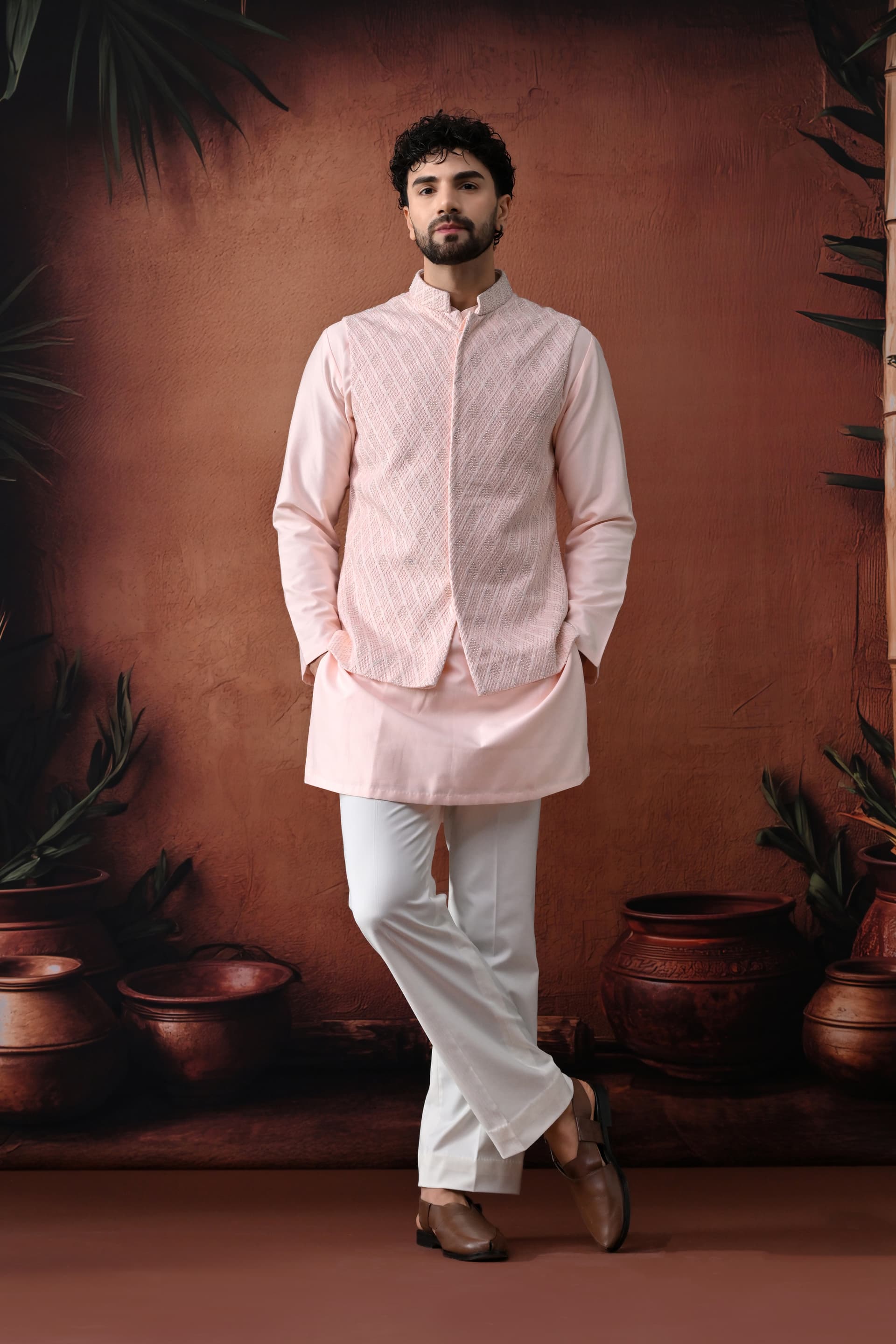 Jawahar Jacket Set 1 look 2