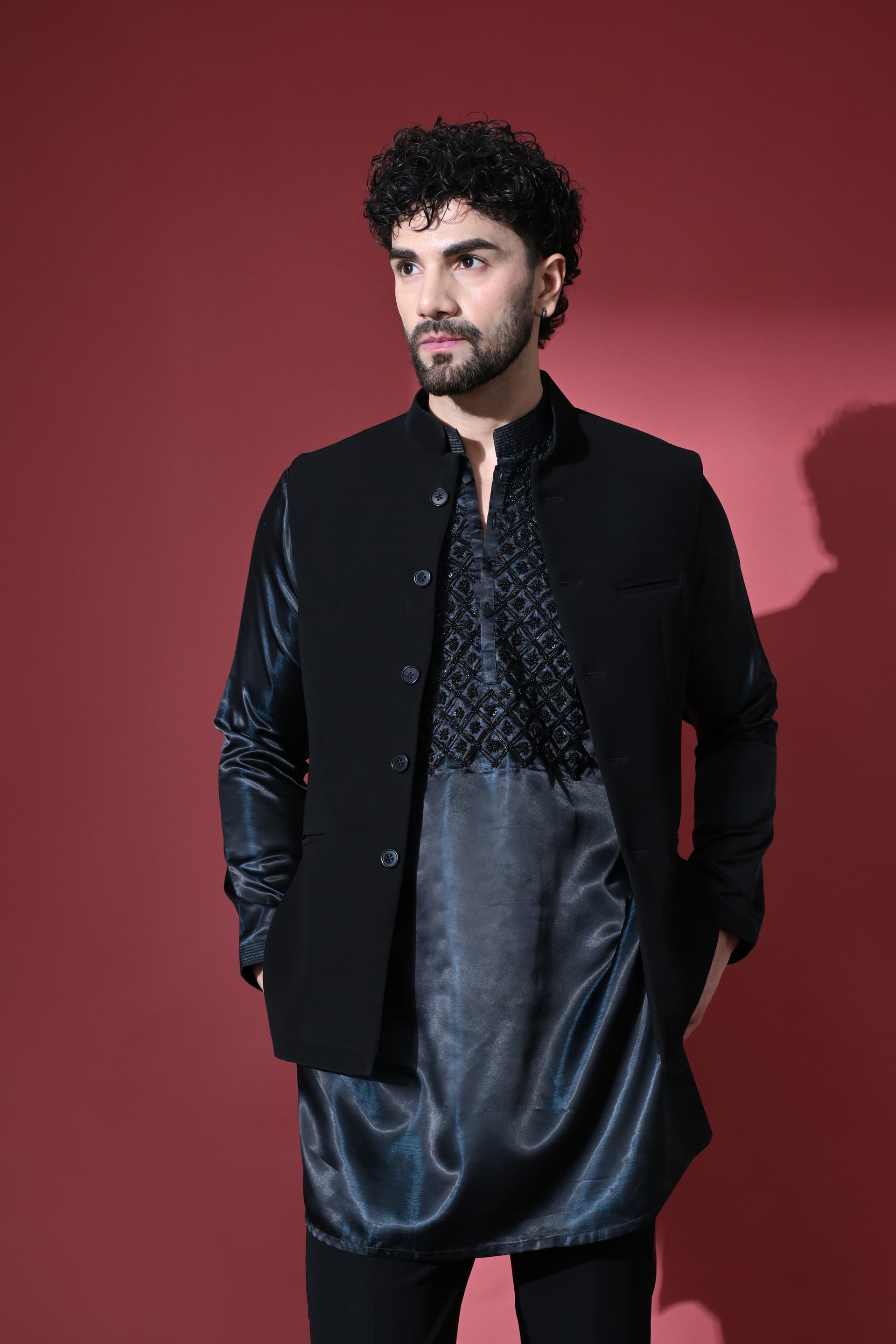 Jawahar Jacket Set 3 look 2