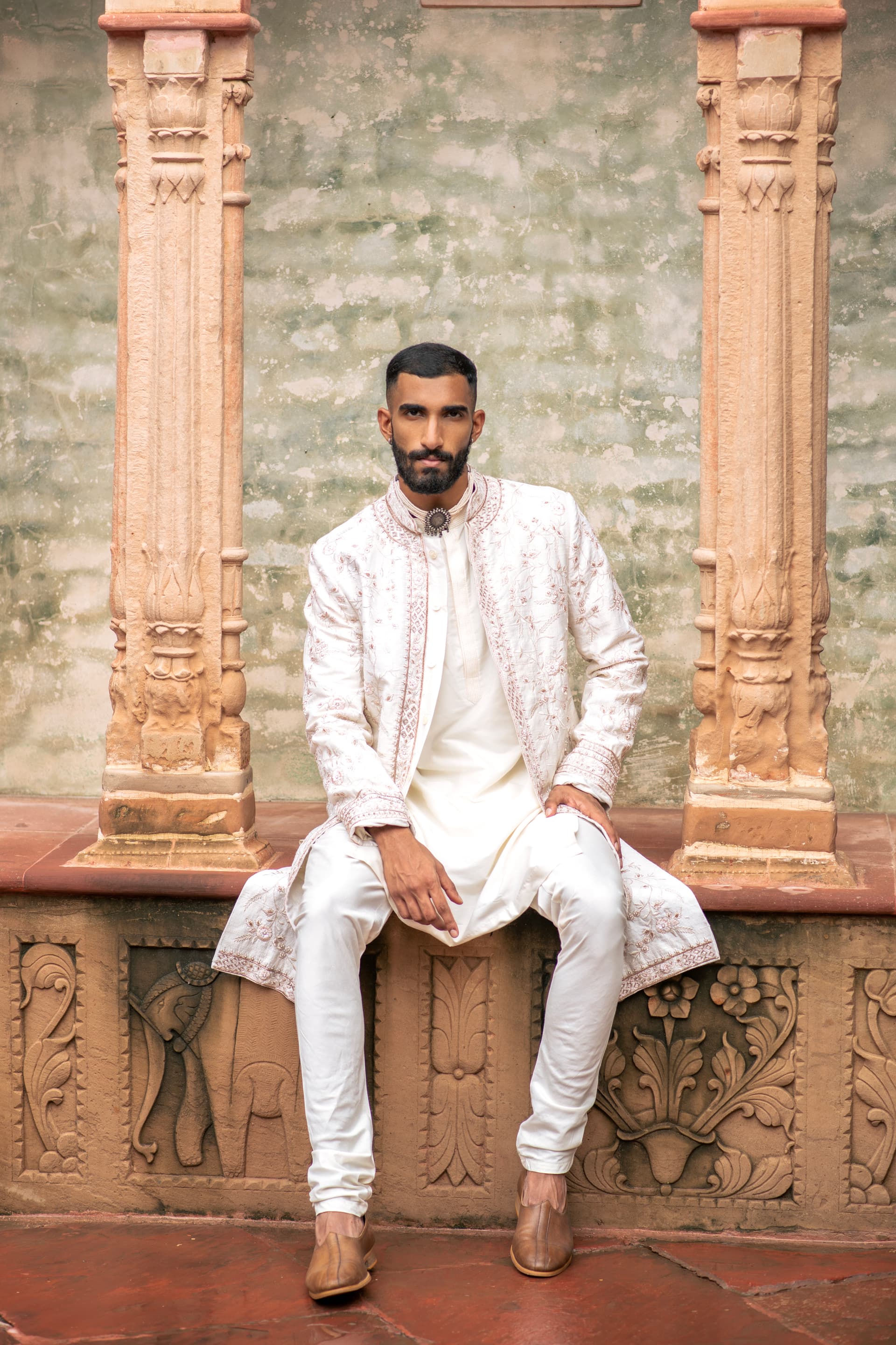 Sherwani Set 3 by Sahil Malik