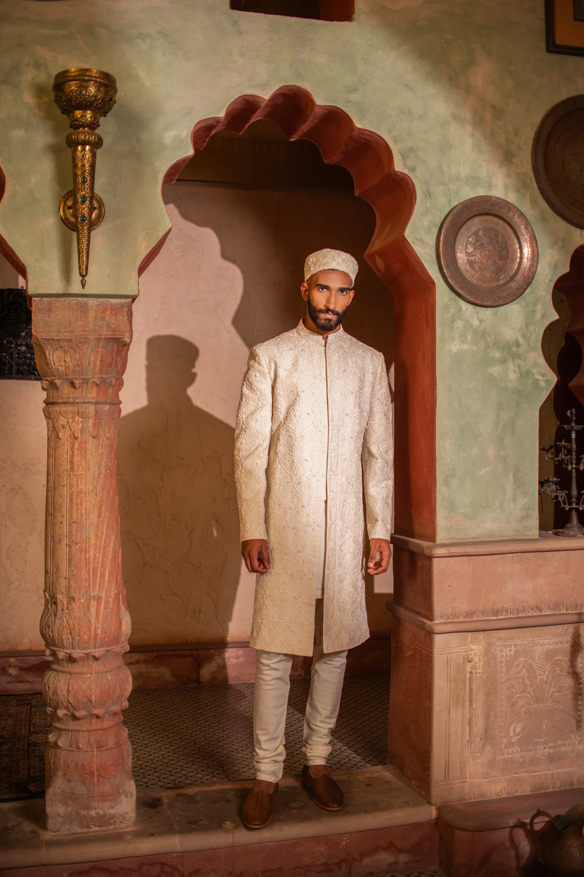 Sherwani Set 4 by Sahil Malik